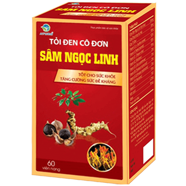 Thực phẩm chức năng Tỏi đen Sâm Ngọc Linh