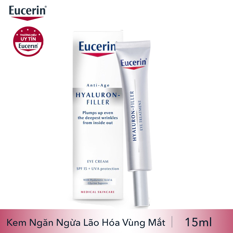 Kem mắt Eucerin Hyaluron Filler