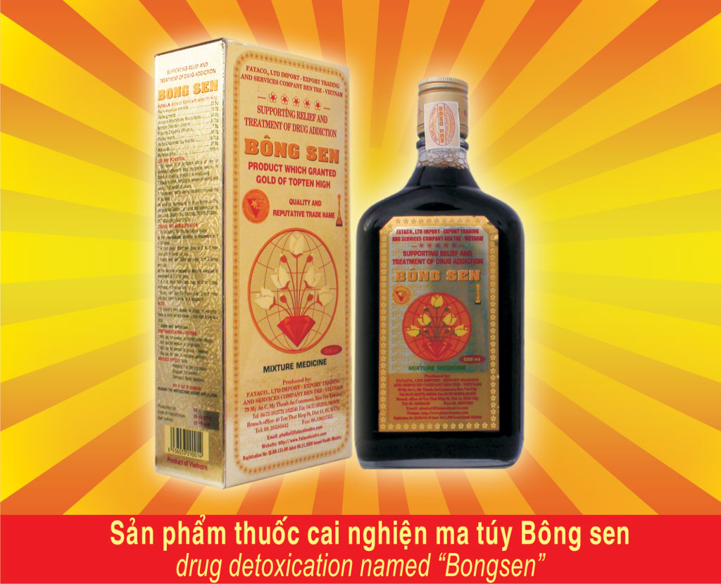 Thuốc hỗ trợ cai nghiện ma túy Bông Sen