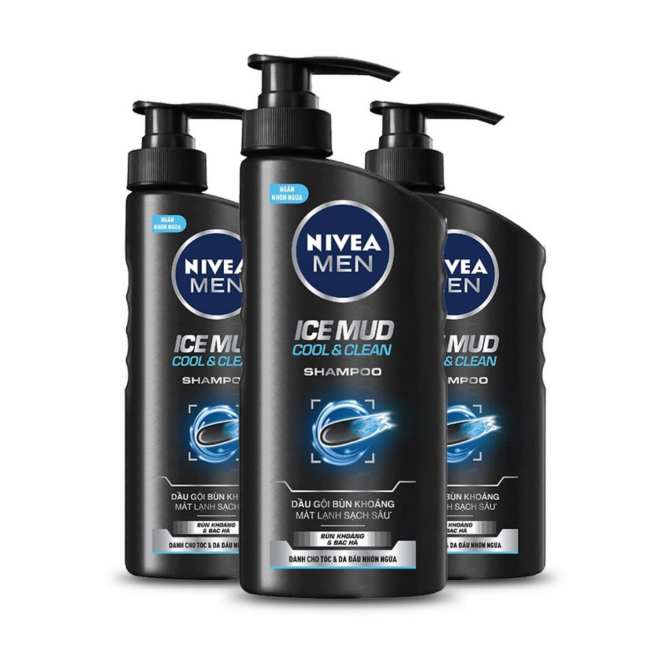 Dầu gội bùn khoáng NIVEA MEN