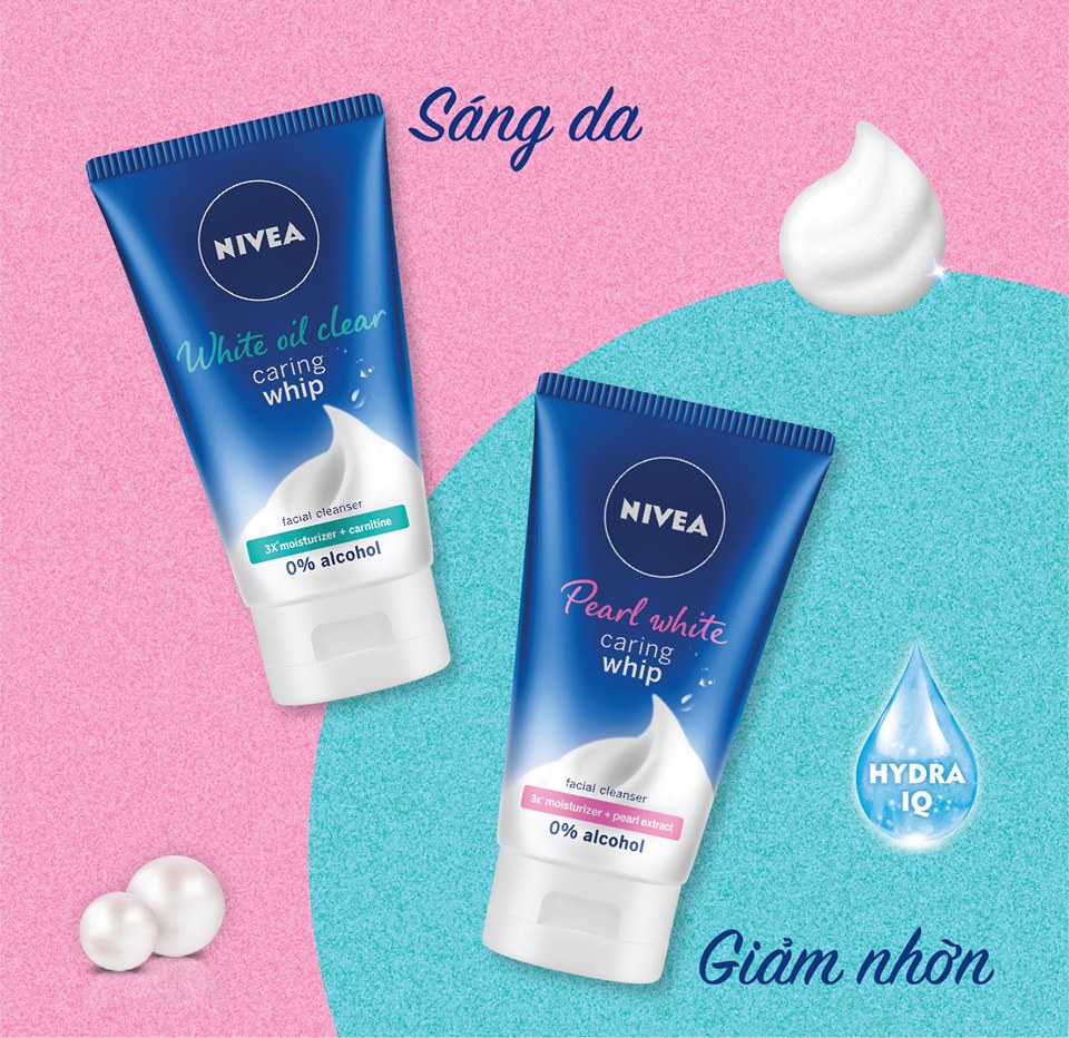 Sữa rửa mặt tạo bọt NIVEA