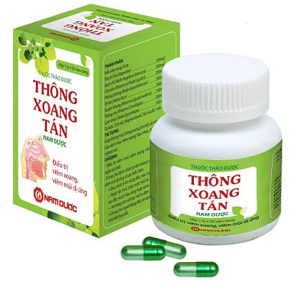 Thông xoang tán Nam Dược - Giúp thông mũi, thông xoang, làm hết các triệu chứng của viêm mũi