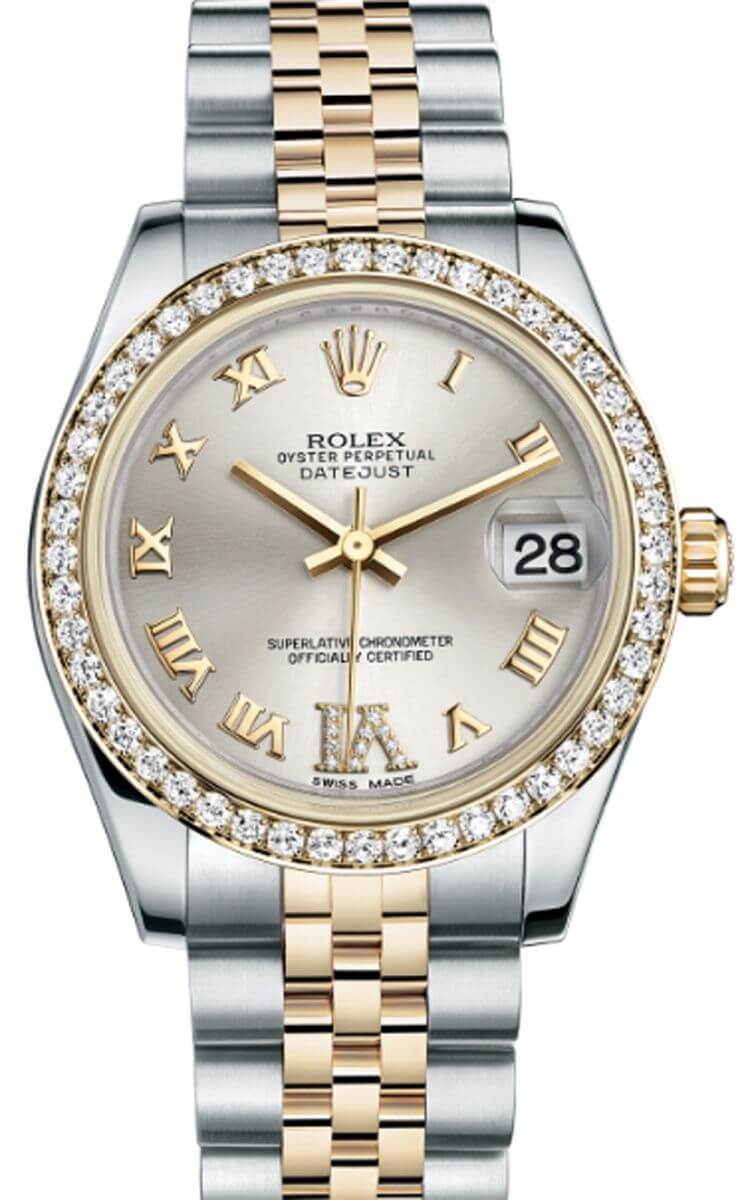 Đồng hồ đeo tay nữ Rolex Oyster Datejust