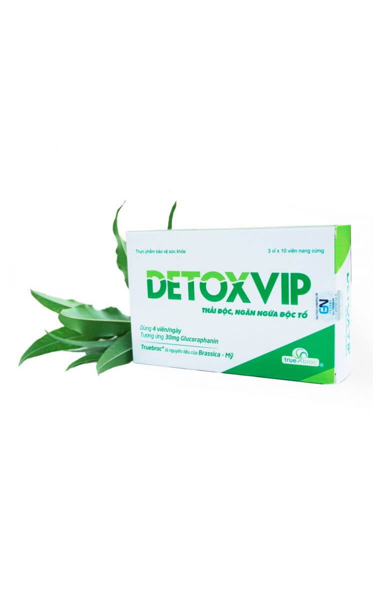 TPCN. Viên uống thải độc tế bào DetoxVIP