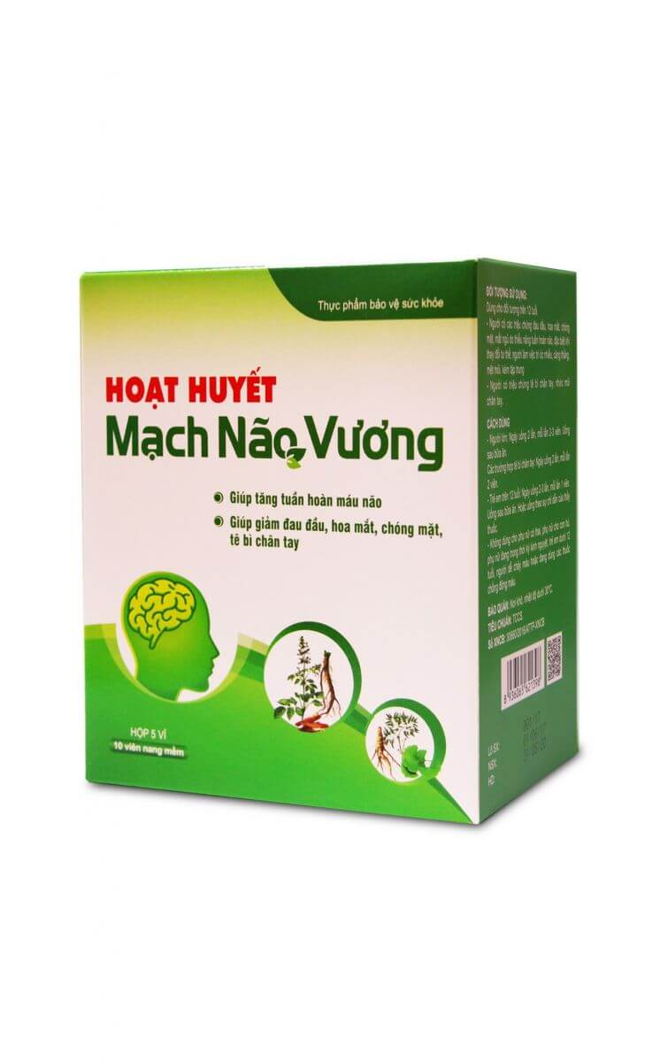 Thực phẩm chức năng Hoạt huyết Mạch Não Vương