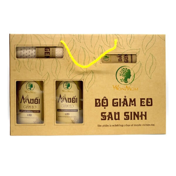 Bộ sản phẩm giảm eo sau sinh Wonmom