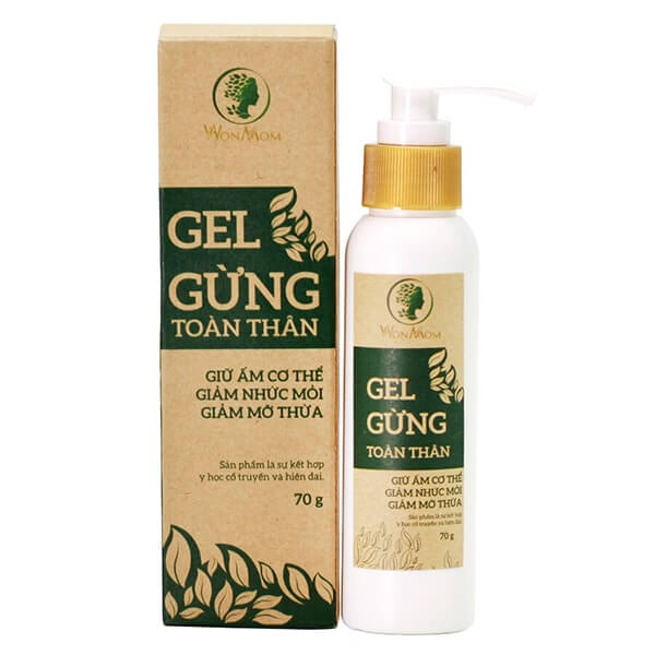 Gel gừng toàn thân Wonmom