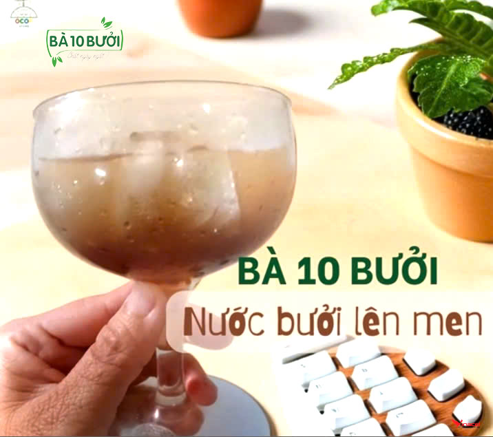 Nước Bưởi Lên Men Bà Mười Bưởi Giá Sỉ