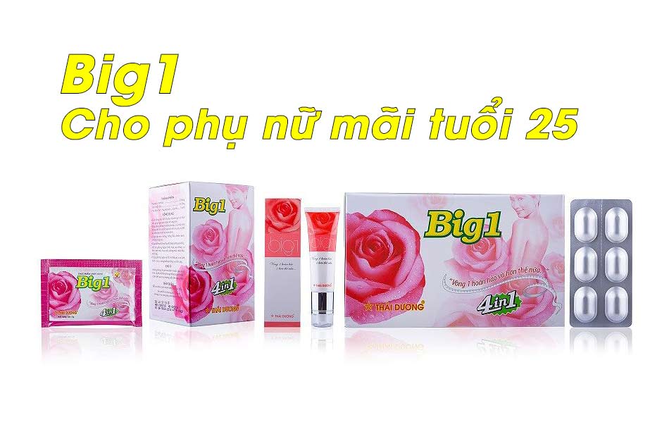 Viên Uống Tăng Vòng 1 Big 1 Sao Thái Dương Chính Hãng