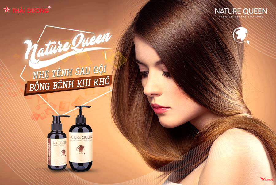 Dầu Gội Nature Queen Sao Thái Dương Chính Hãng