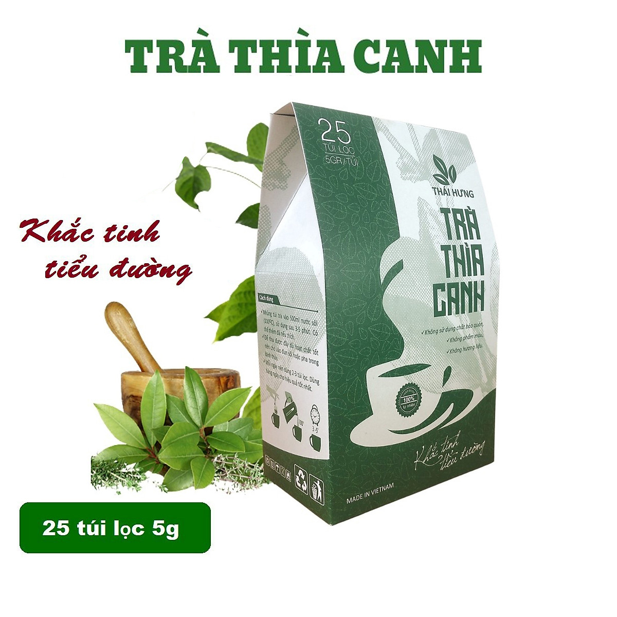 Trà Dây Thìa Canh Thái Hưng - SP OCOP Tỉnh Thái Bình