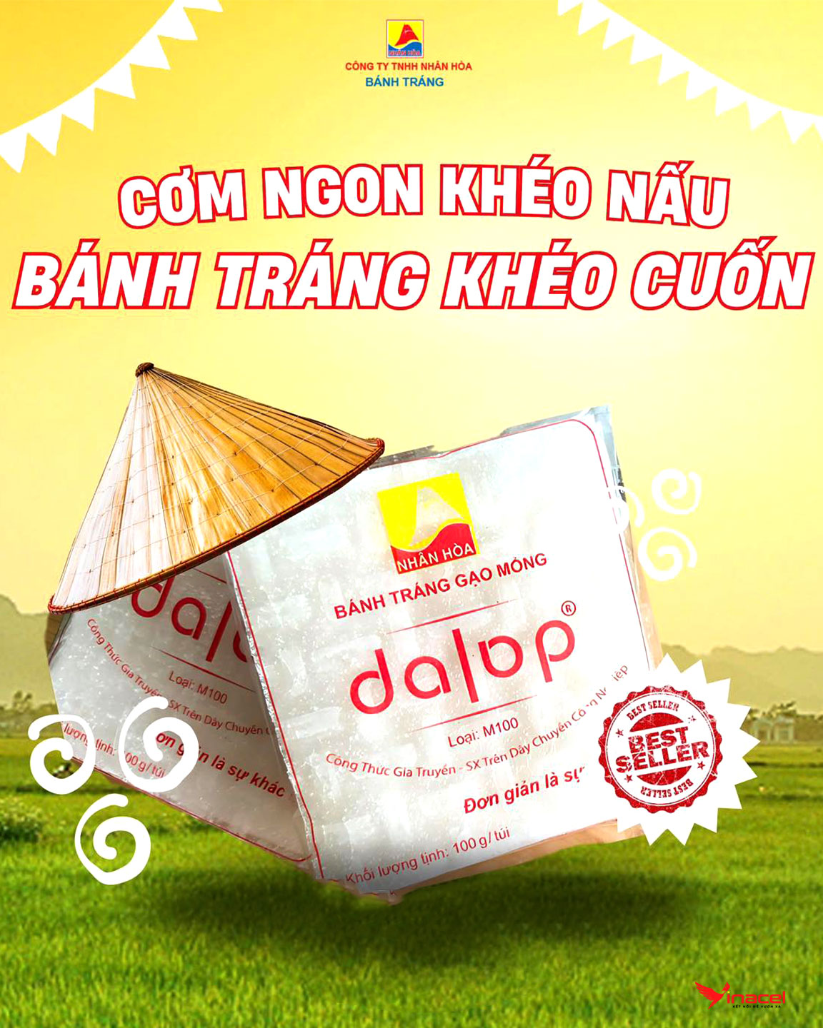 Bánh Tráng Gạo Mỏng Dalop Giá Sỉ