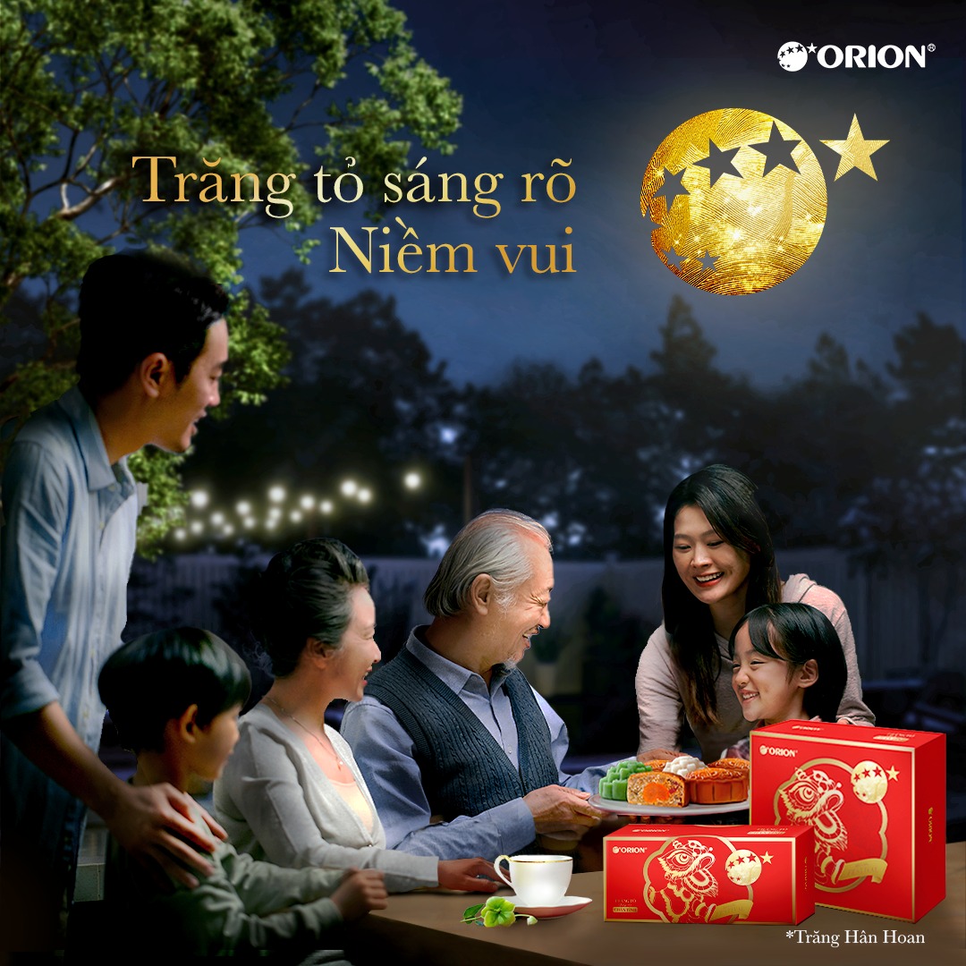 Bánh Trung Thu Orion - Set Quà Hân Hoan 2 Bánh (1 Mặn - 1 Ngọt) BN01, BN06 Mua Ở Đâu Ngon, Đúng Giá?