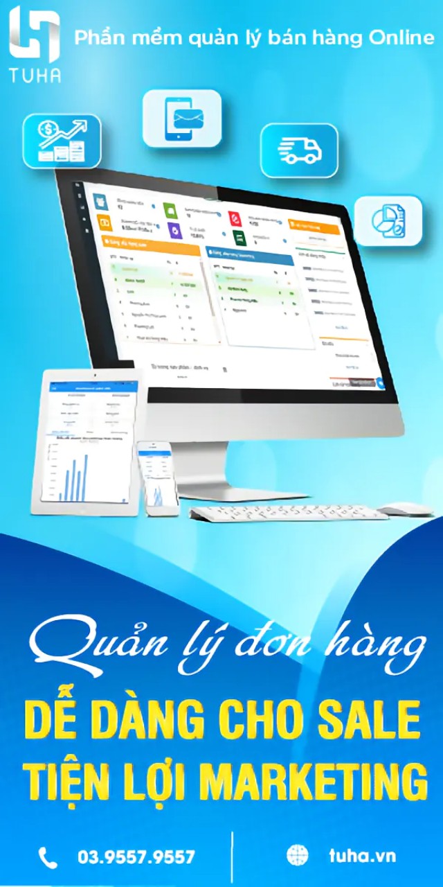 Trang chủ - Banner doc quản lý bán hàng