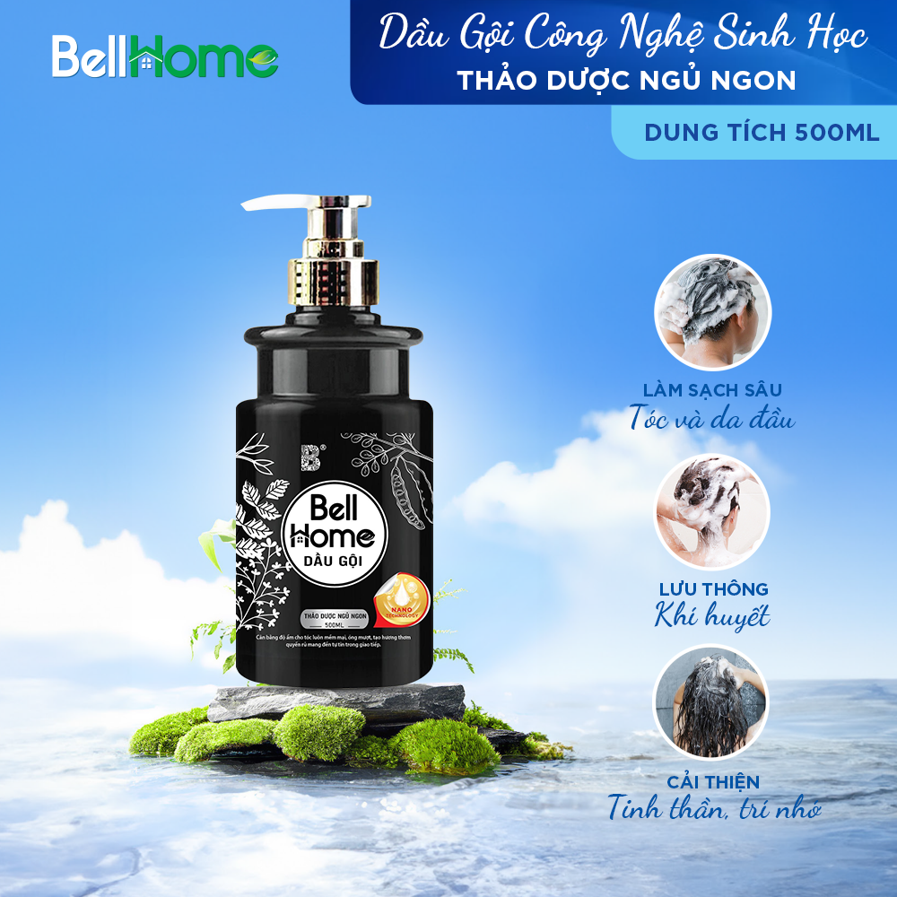 Dầu Gội Công Nghệ Sinh Học Bell Home Thảo Dược Ngủ Ngon Có Tốt Không? Mua Ở Đâu Chất Lượng, Đúng Giá?