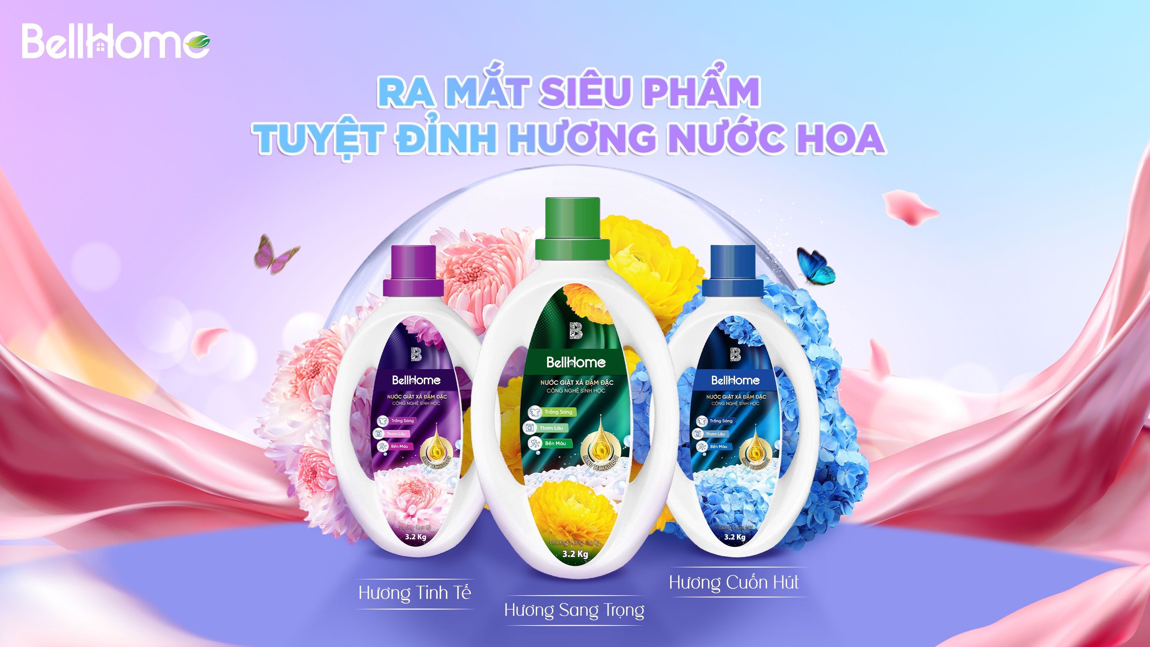 Nước Giặt Xả Công Nghệ Sinh Học Bell Home Mua Ở Đâu? Có Tốt Không?