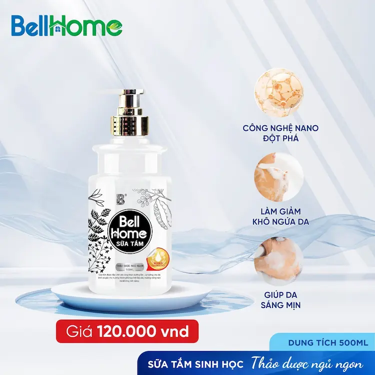 Sữa Tắm Công Nghệ Sinh Học Bell Home Thảo Dược Ngủ Ngon Mua Đâu Đúng Giá? Có Tốt Không?