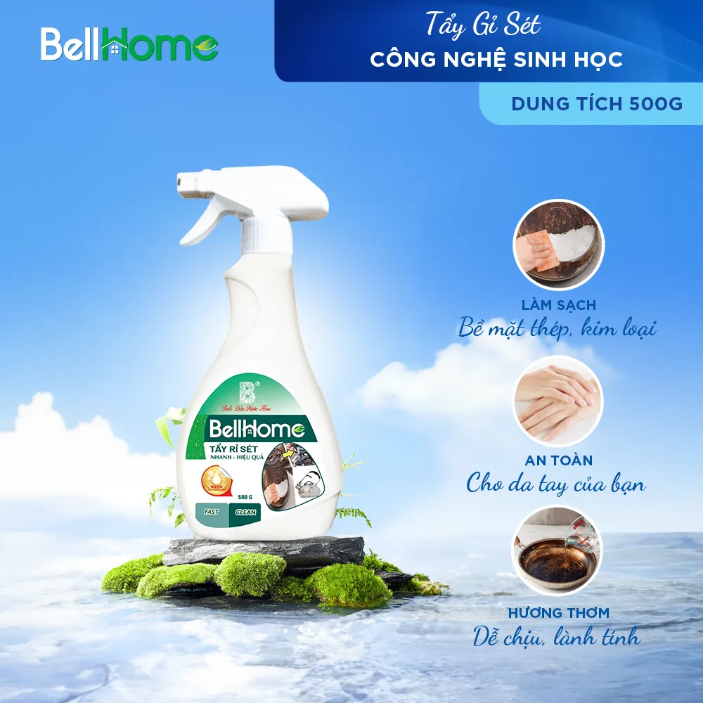 Tẩy Gỉ Sét Công Nghệ Sinh Học Bell Home Có Sạch Không? Mua Đâu Đúng Giá?