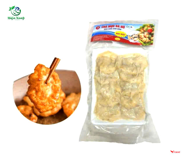 Chả Mực Giã Tay Bà Nụ Vân Đồn – Biển Xanh Mart