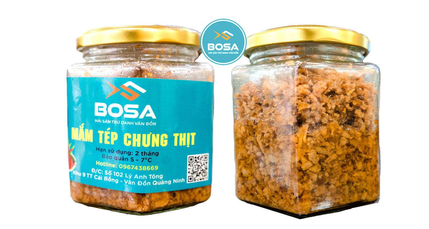 Mắm Tép Chưng Thịt Bosa - Hải Sản Trứ Danh Vân Đồn