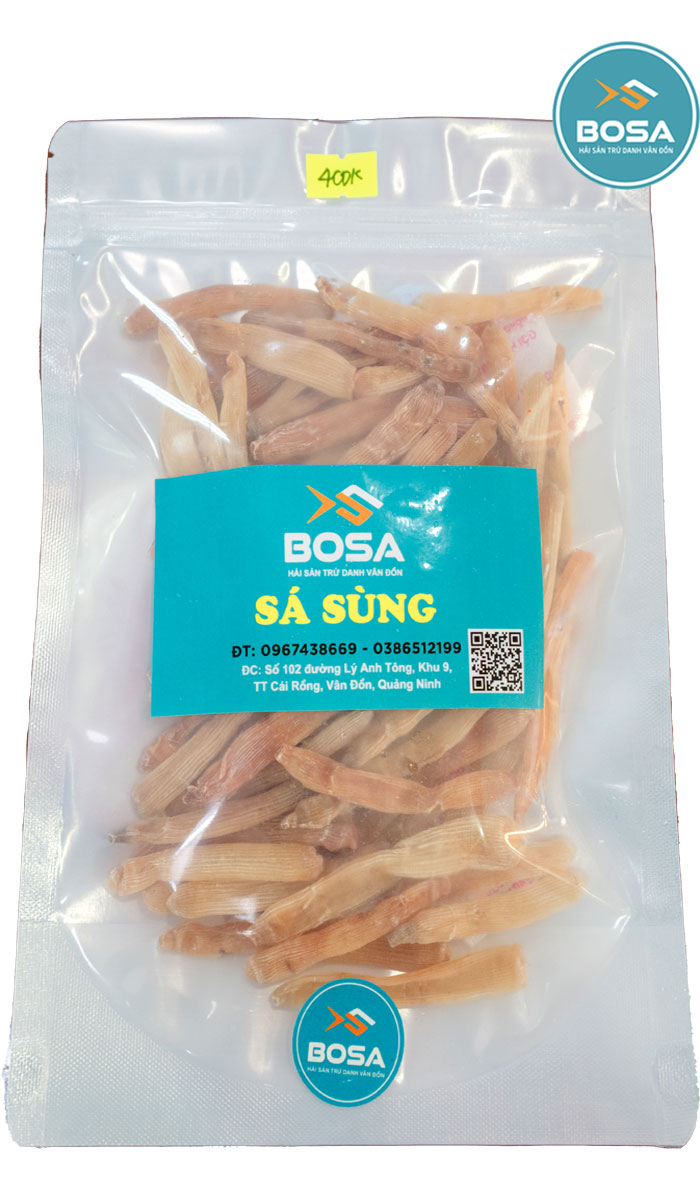 Sá Sùng Khô Bosa - Hải Sản Trứ Danh Vân Đồn