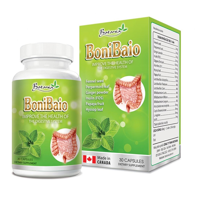 TPBVSK BoniBaiO+ Botania - Giảm Triệu Chứng Do Viêm Đại Tràng