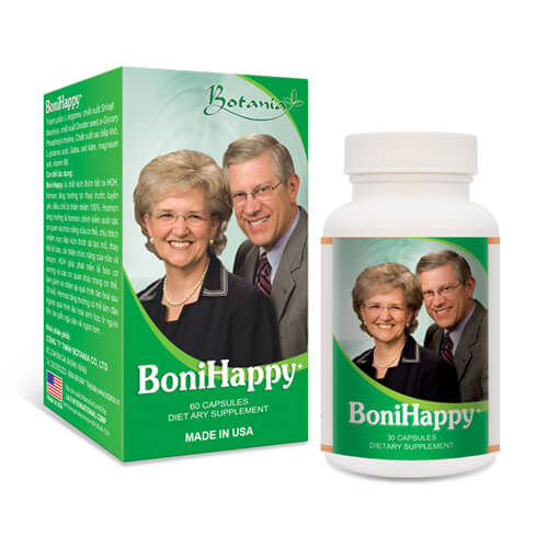 TPBVSK BoniHappy + Botania - Hỗ Trợ Điều Trị Mất Ngủ, Tạo Giấc Ngủ Sâu, Ngon