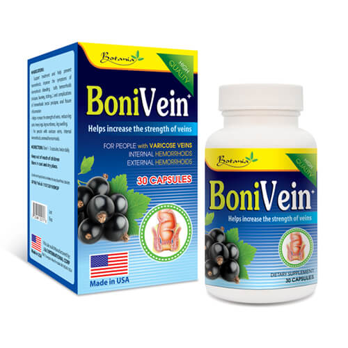 TPBVSK BoniVein+ Botania – Hỗ Trợ Điều Trị Suy Giảm Tĩnh Mạch