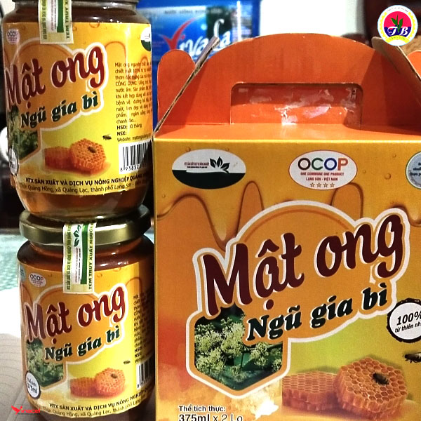 Mật Ong Ngũ Gia Bì Thái Bình - OCOP 4 Sao Lạng Sơn