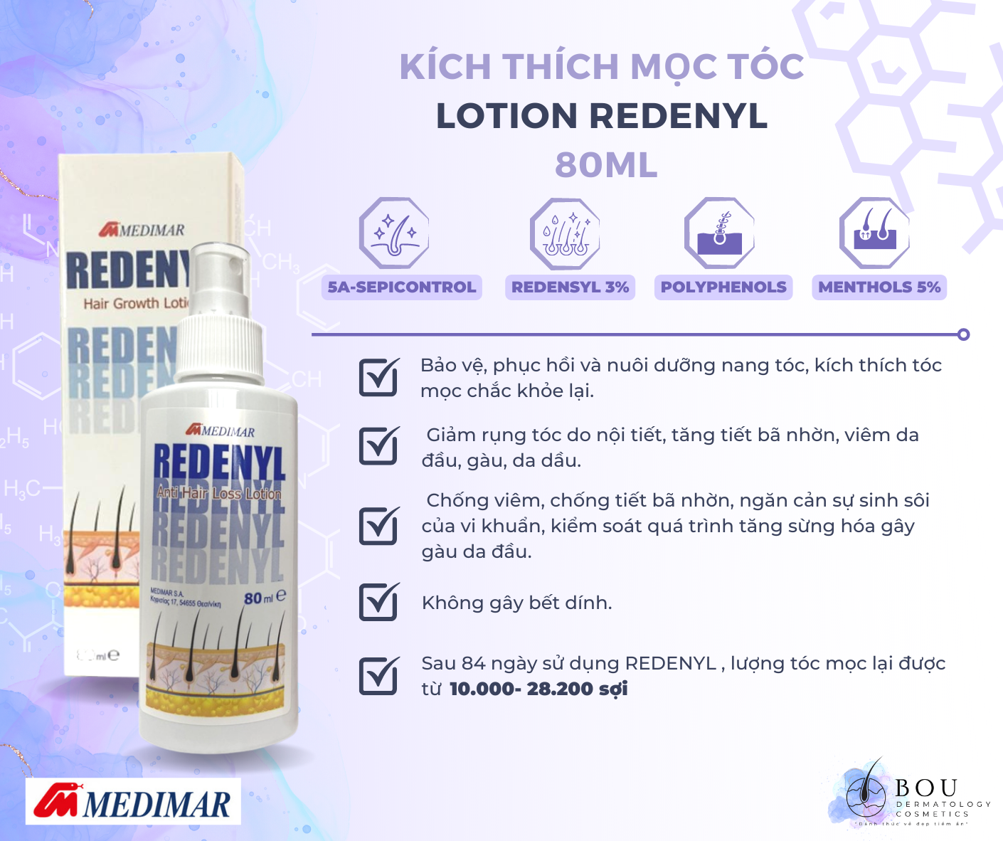 Xịt Tóc Redenyl Lotion Beeking Mua Ở Đâu? Giá Bao Nhiêu? Có Tốt Không?