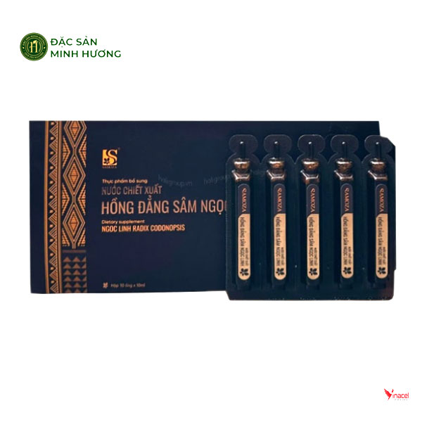 Nước Chiết Xuất Hồng Đẳng Sâm Ngọc Linh Minh Hương – Đặc Sản Gia Lai