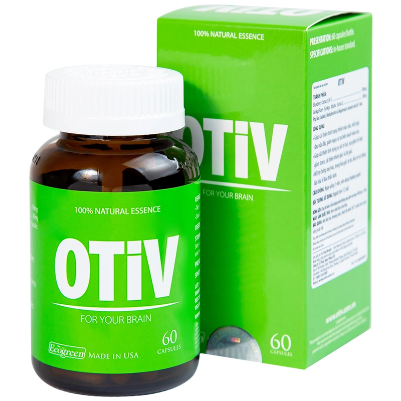 TPBVSK OTiV ECO - Cải Thiện Tình Trạng Thiếu Máu Não, Mất Ngủ