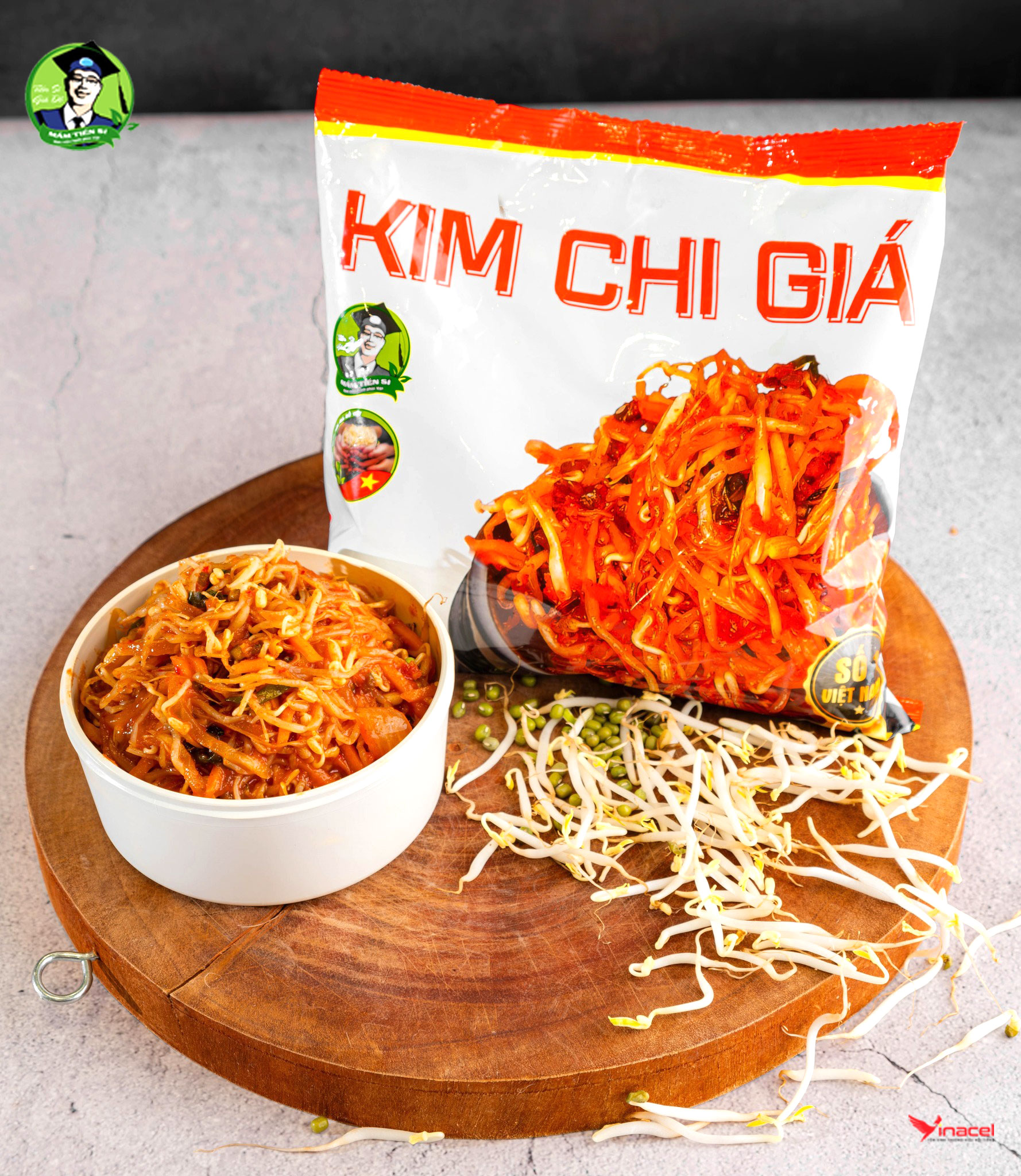 Kim Chi Giá Đỗ Tiến Sĩ - Món Ngon Độc Đáo Từ Mầm Giá Đỗ Sạch