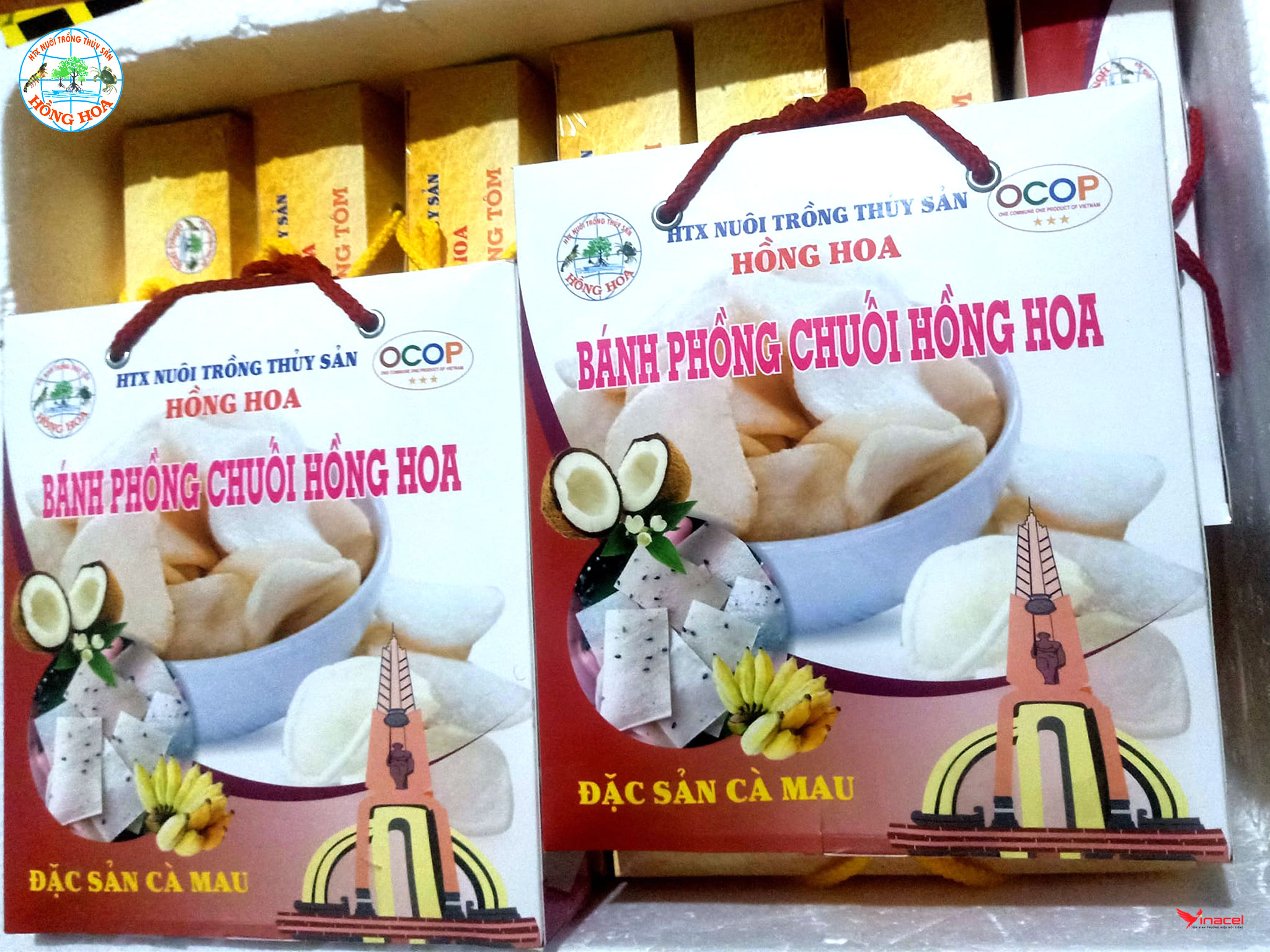 Bánh Phồng Chuối Hồng Hoa – OCOP 3 Sao Cà Mau