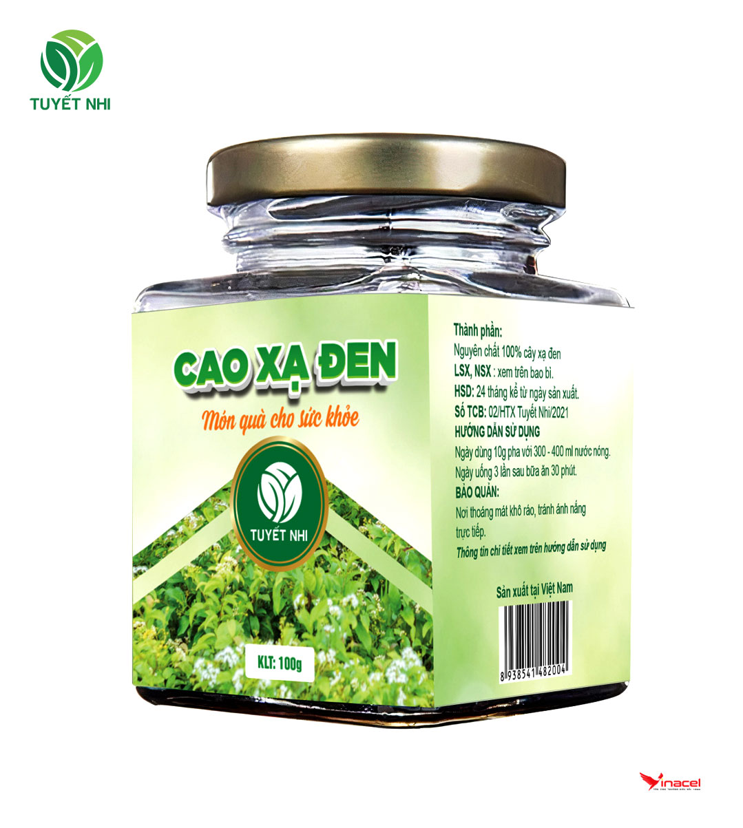 Cao Xạ Đen Tuyết Nhi – OCOP 4 Sao Hòa Bình