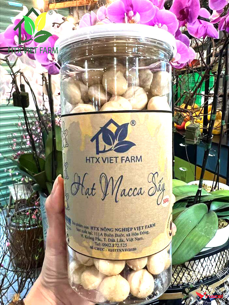 Hạt Macca Nhân Sấy VietFarm - OCOP 3 Sao Đắk Lắk