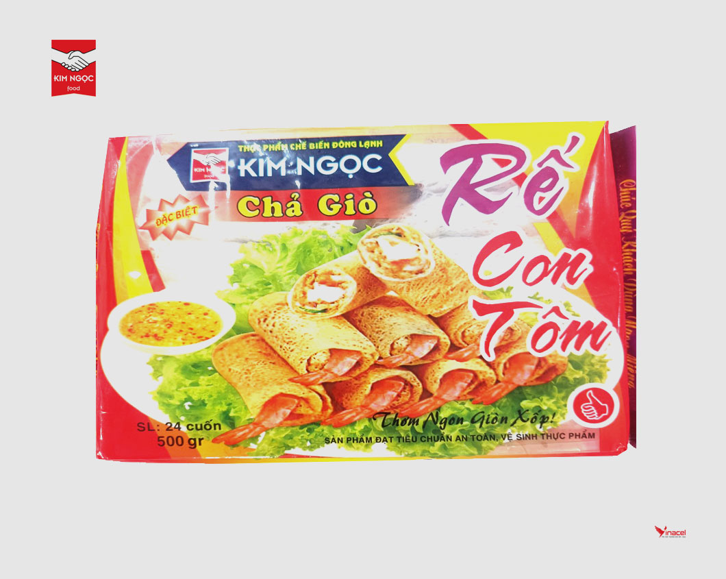 Chả Giò Rế Con Tôm Kim Ngọc Food - OCOP 3 Sao Long An