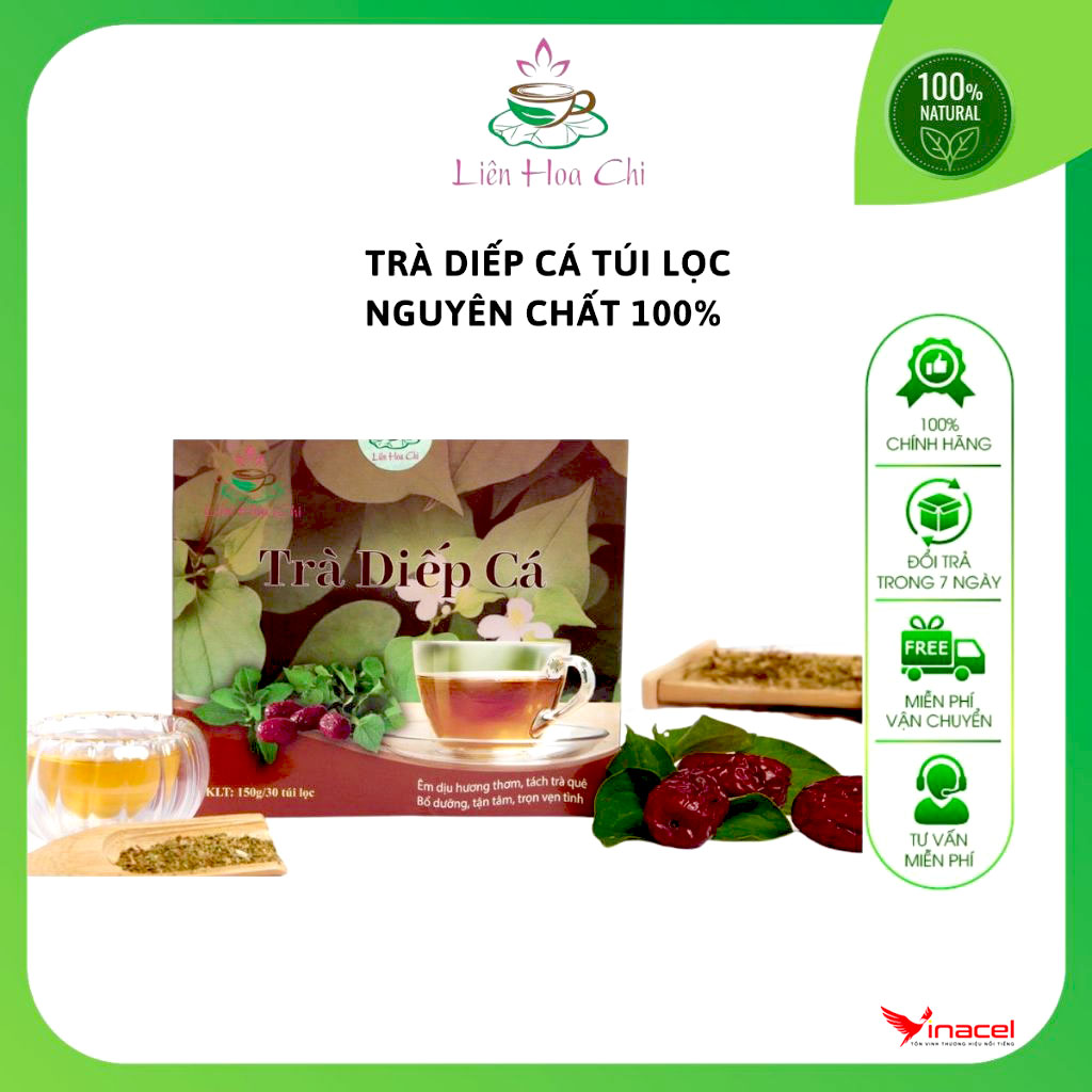 Trà Diếp Cá Liên Hoa Chi - OCOP 3 Sao Phú Thọ