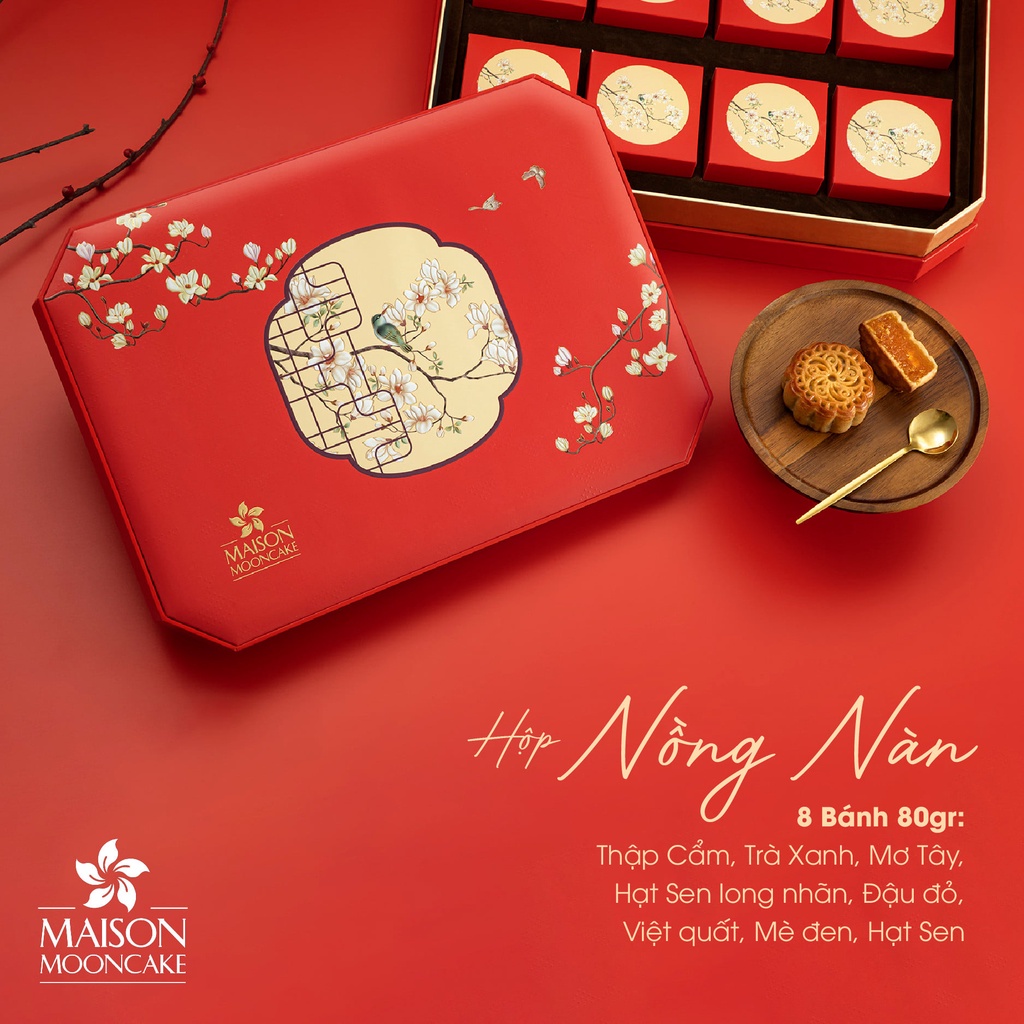 Bánh Trung Thu Maison Mooncake Hộp Nồng Nàn Mua Ở Đâu? Giá Bao Nhiêu? Có Ngon Không?