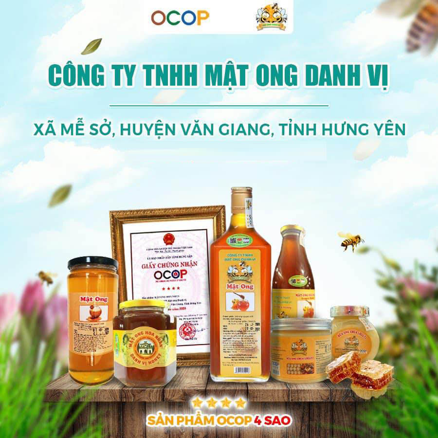 Mật Ong Danh Vị Chính Hãng