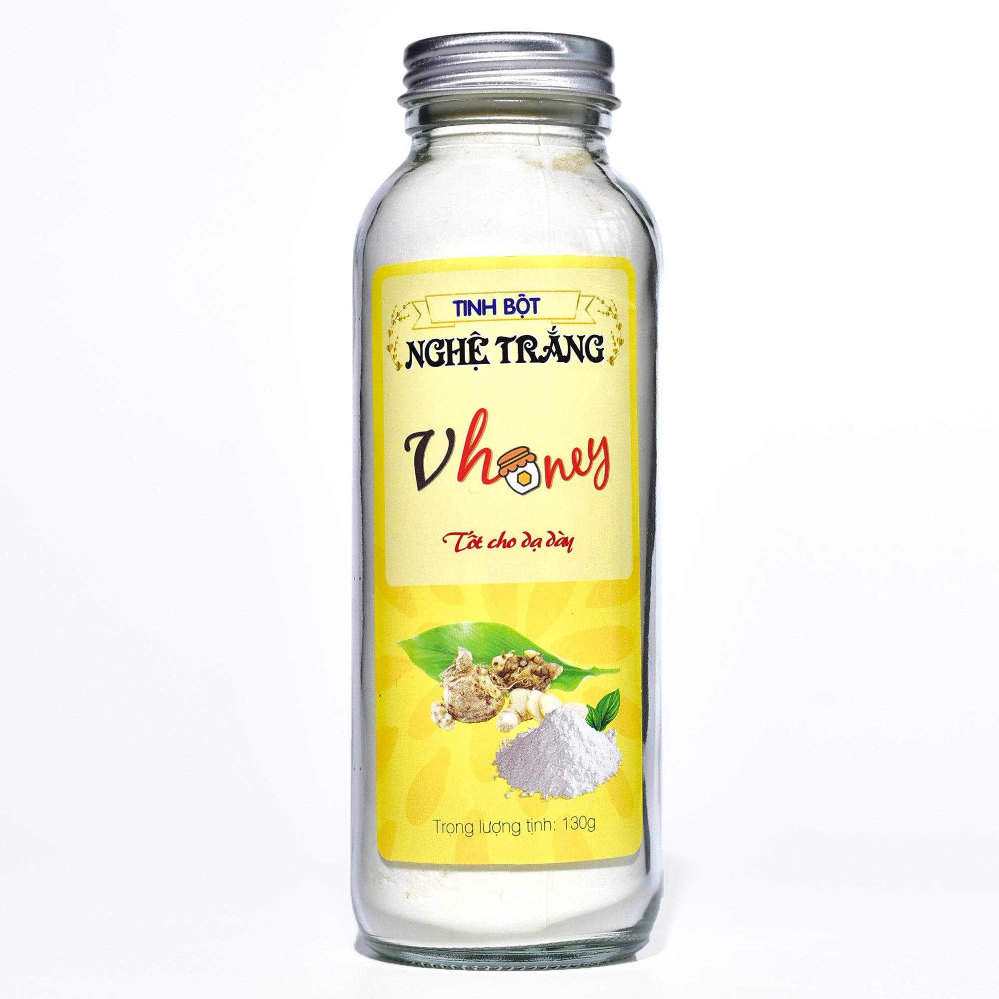 Tinh Nghệ Trắng Vhoney - Hành Khí, Giải Uất, Phá Ứ Lương Huyết