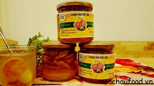 Chanh Đào Ngâm Mật Ong Mộc Châu Food - OCOP 3 Sao Sơn La