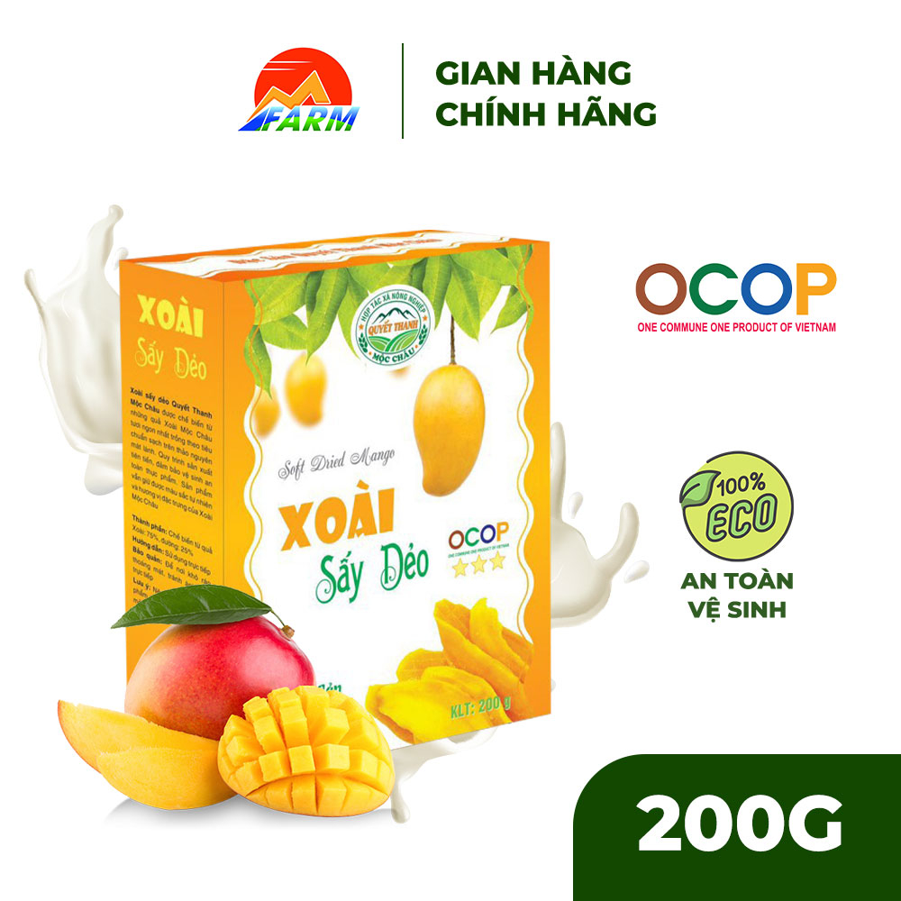 Xoài Sấy Dẻo Thanh Quyết Mộc Châu Food – OCOP 3 Sao Sơn La