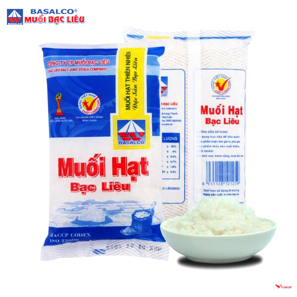 Muối Hạt Basalco® - OCOP 4 Sao Bạc Liêu