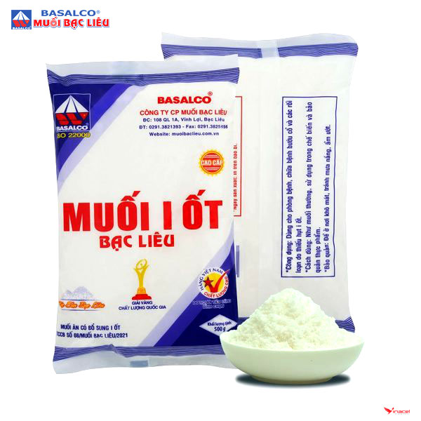 Muối I Ốt Basalco® - OCOP 4 Sao Bạc Liêu