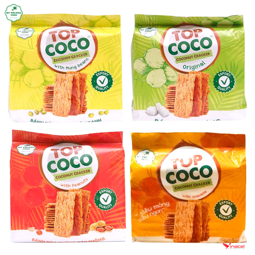 Bánh Dừa Nướng TOPCOCO Mỹ Phương Food – OCOP 4 Sao Đà Nẵng