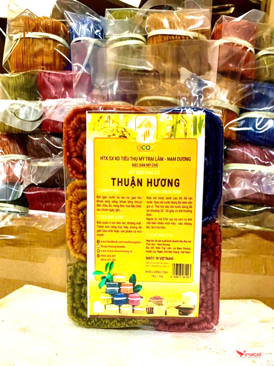 Mỳ Rau Củ Ngũ Sắc Thuận Hương - Biển Xanh Mart