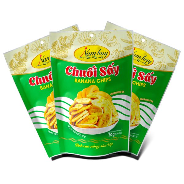 Chuối Sấy Nam Huy - OCOP 5 Sao tỉnh Đồng Tháp