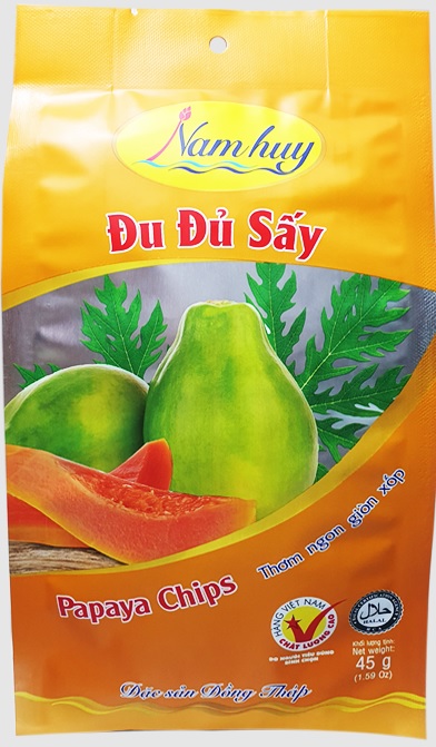 Đu Đủ Sấy Nam Huy - OCOP 5 Sao tỉnh Đồng Tháp