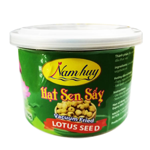 Hạt Sen Sấy Nam Huy Hũ 100G - OCOP 5 Sao Tỉnh Đồng Tháp